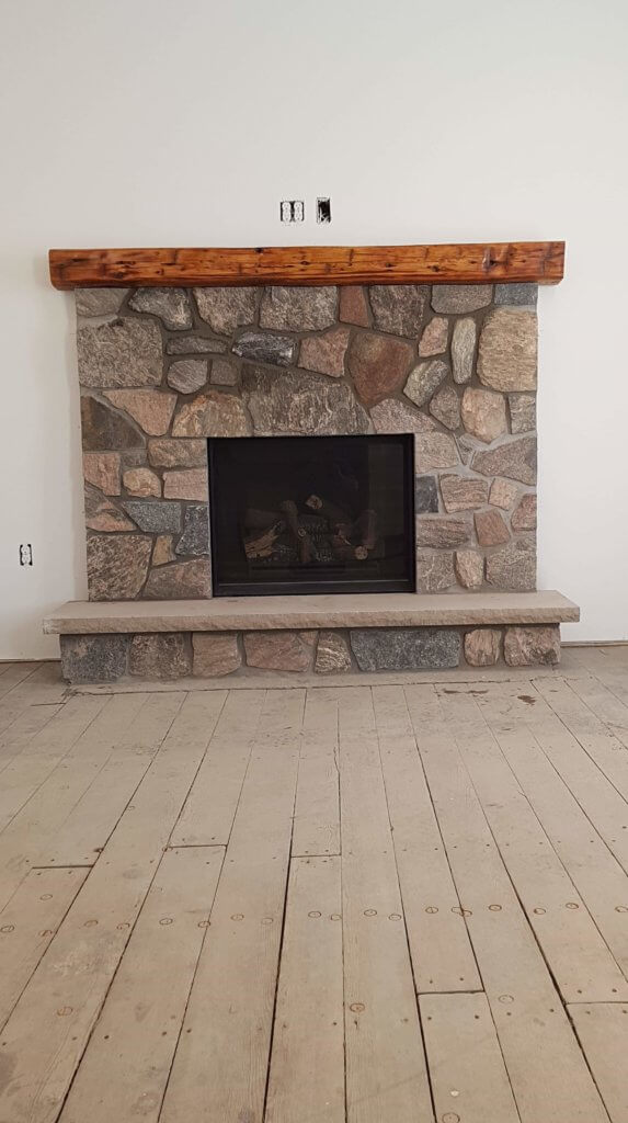 gas fireplace restoration